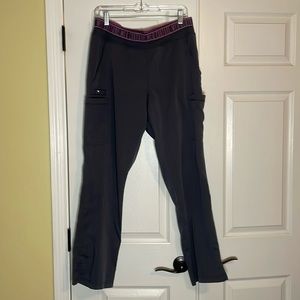 Lightly used med couture touch  gray scrubs.
